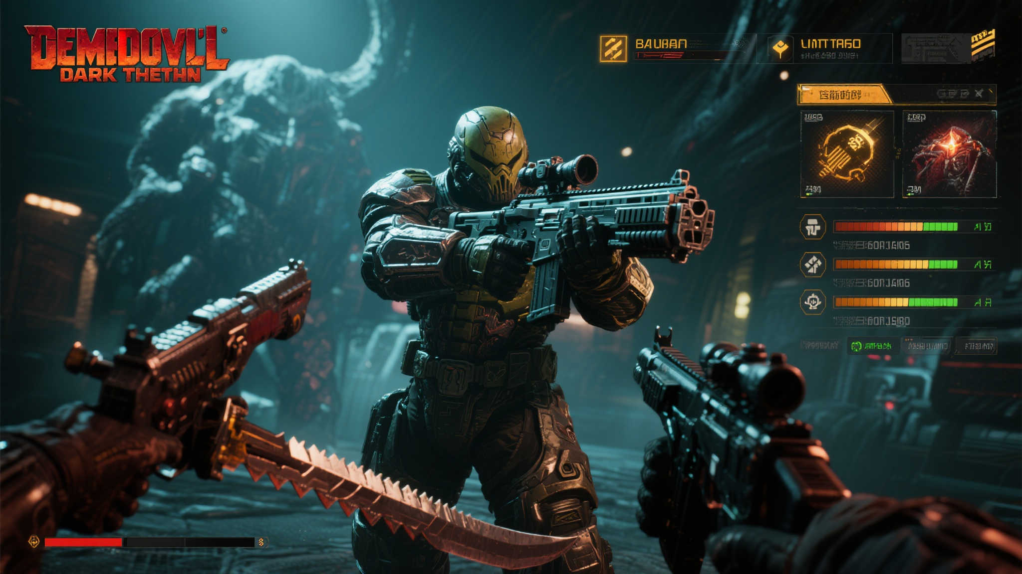 《毁灭战士:黑暗时代》豪华版震撼上线,开启血腥狂欢! 此外,游戏还加入了全新的升级系统,允许玩