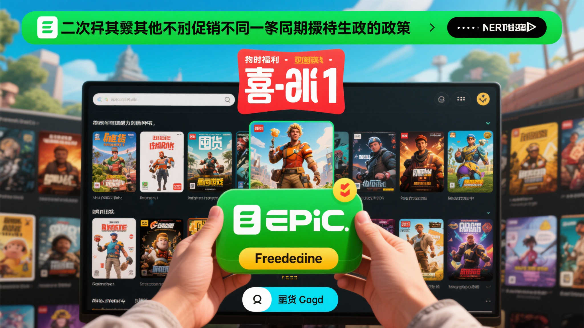 此外，与其他平台的促销不同，Epic的喜